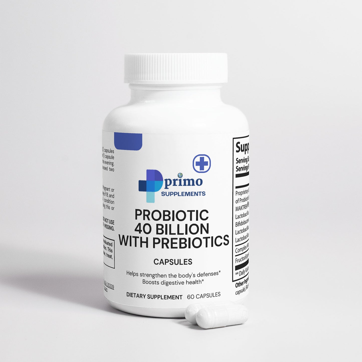 Probiotic 40 Billion with Prebiotics