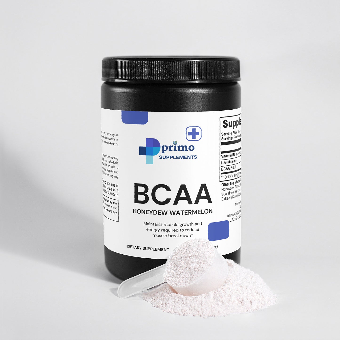 BCAA Post Workout Powder (Honeydew/Watermelon)