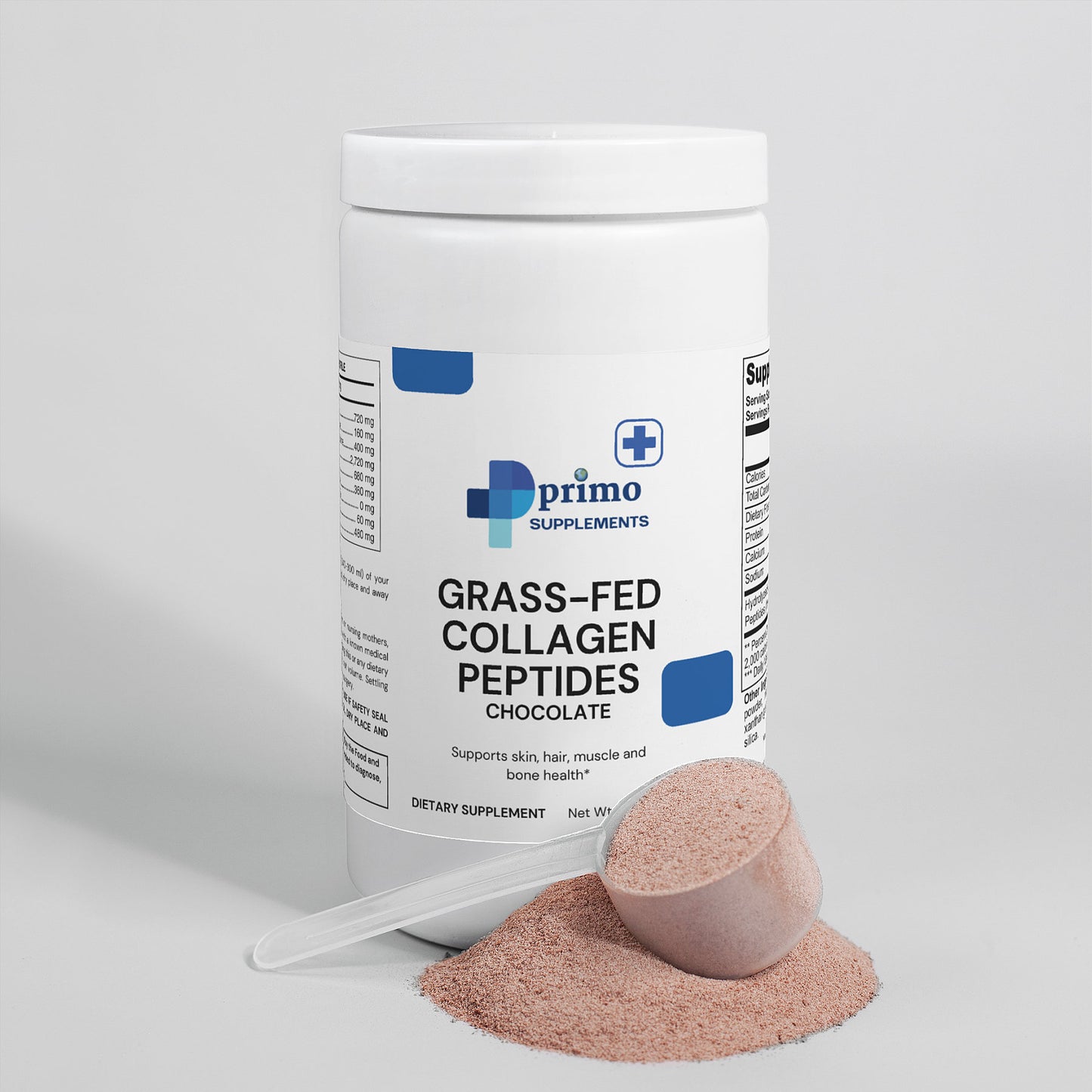 Grass-Fed Collagen Peptides Powder (Chocolate)